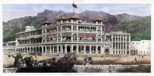Bankgebouwen in Aden