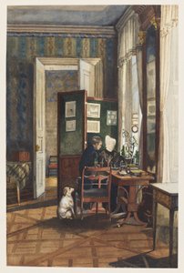 Een kamer in het Reuss-paleis, Dresden