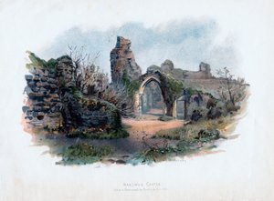 Hastings Castle, Sussex, 1895