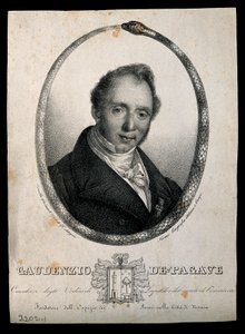 Gaudenzio de Pagave. Litho door C. Gandolfi.