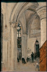 Mantes, kerkinterieur