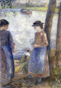Bij het water, 1881