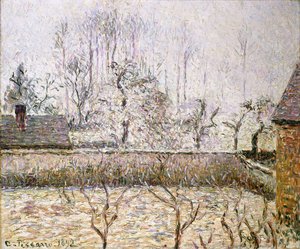 Landschap met Vorst en Mist, Eragny