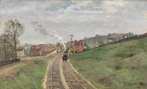Lordship Lane Station, Dulwich, 1871