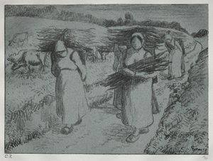 Boeren die Takken Dragen, c. 1896