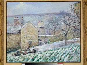 Sneeuweffect bij de Hermitage