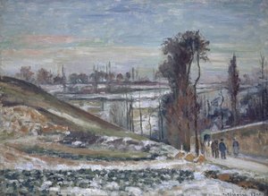 Sneeuwlandschap bij l
