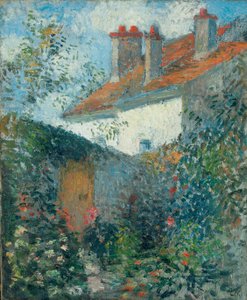 Studie in Pontoise, ca. 1878 door Camille Jacob Pissarro