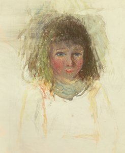 De Zoon van de Kunstenaar Georges, (detail), ca. 1880 door Camille Jacob Pissarro