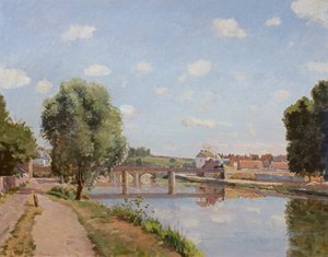 De Spoorbrug, Pontoise, 1873