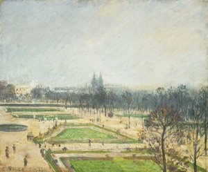 De Vijvers van de Tuilerieën, Mist