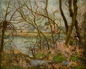 De Houthakker, 1878, 1939 door Camille Jacob Pissarro