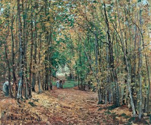 Het bos bij Marly