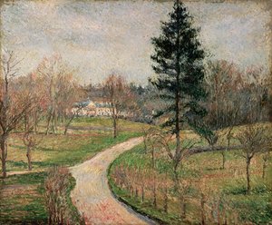 Onbekend schilderij door Camille Jacob Pissarro