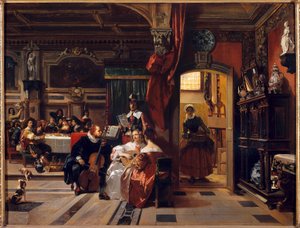 Van Dyck in Londen. De schilder Antoon van Dyck door Camille Joseph Etienne Roqueplan