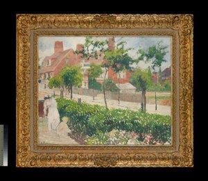 Bath Road, Londen door Camille Pissarro
