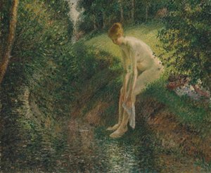 Bader in het bos, 1895