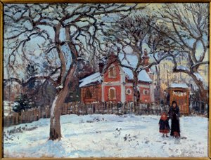 Kastanje en Louveciennes