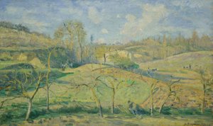 Maart zon, Pontoise