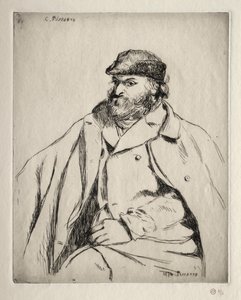 Paul Cézanne door Camille Pissarro
