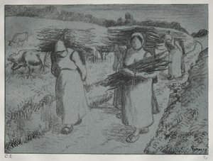 Boeren die Takken Dragen
