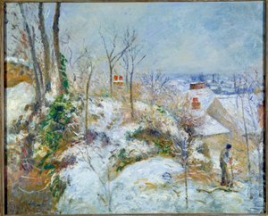 Sneeuweffect, La Garenne in Pontoise
