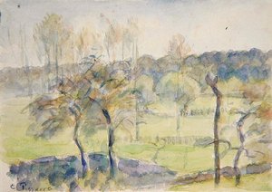 Lente door Camille Pissarro