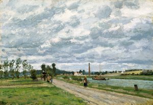 De oevers van de Oise bij Pontoise