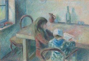 De kinderen door Camille Pissarro