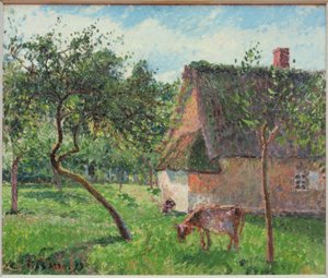 Een omheining in Varengeville