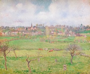 Uitzicht op Bazincourt