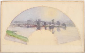 Uitzicht op Rouen