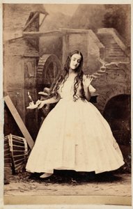Adelina Patti,ca. 1861 (foto) door Camille Silvy