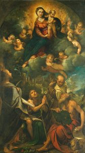 Madonna in Glorie, of Madonna met Kind en Heiligen