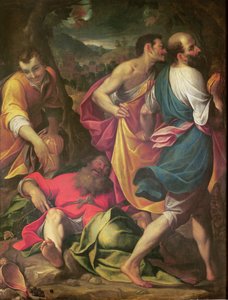 De dronkenschap van Noach door Camillo Procaccini