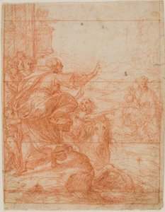 Het wonder van de Ticino-rivier door Camillo Procaccini