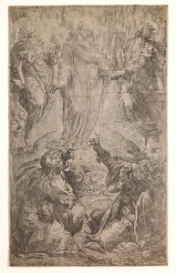 De Transfiguratie door Camillo Procaccini