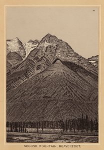 Canada: Second Mountain, Beaverfoot door Canadian School