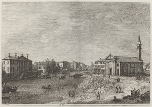 Al Dolo, ca. 1735-1746 door Canaletto