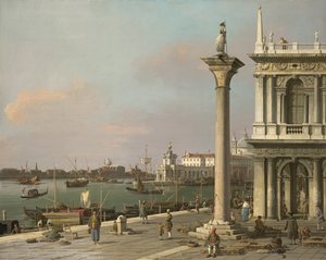 Bekken van San Marco: vanaf de Piazzetta door Canaletto