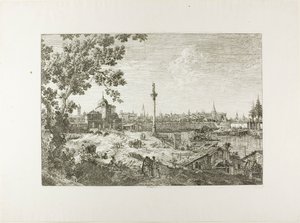 Denkbeeldig uitzicht op Padua, uit Vedute