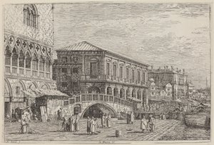 Le Preson. V., ca. 1735-1746 door Canaletto