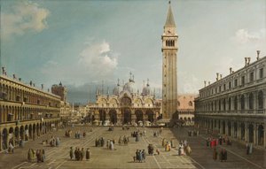 San Marcoplein door Canaletto