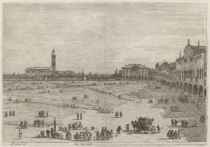 Pra della Valle door Canaletto