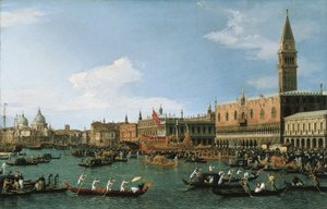 Terugkeer van Il Bucintoro op Hemelvaartsdag, 1745-1750
