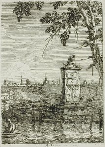 Het kleine monument, uit Vedute