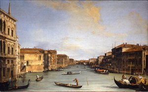 Uitzicht op het Grote Kanaal, 1726-1728 door Giovanni Antonio Canal