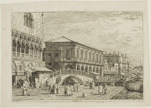 le Preson. V., uit Vedute door Canaletto