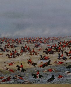 Slag bij Tuyuti, uit de schilderijen die de Oorlog van de Drievoudige Alliantie uitbeelden