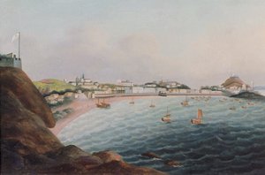 Haven van Macau door Cantonese School